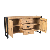 Dressoir Britt naturel | 160 cm - afbeelding 2