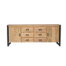 Dressoir Britt naturel - naturel en bruin - Mooier Thuis