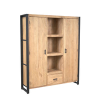 Starfurn Boekenkast Britt naturel | 150 cm - Mooier Thuis