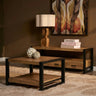Salontafel Britt - naturel en bruin - Mooier Thuis (2)