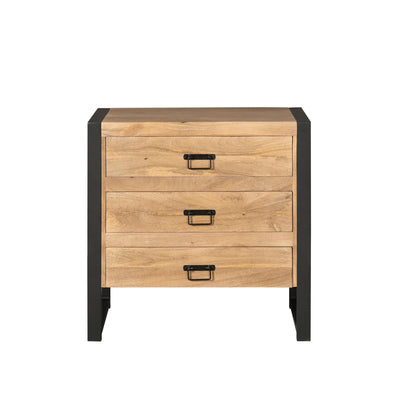 Ladekast Britt naturel 3 lades | 80 cm