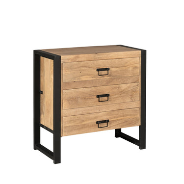 Ladekast Britt naturel 3 lades | 80 cm