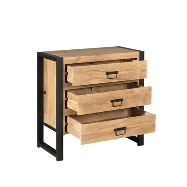Ladekast Britt naturel 3 lades | 80 cm