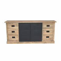 Dressoir Noa naturel | 200 cm - afbeelding 2
