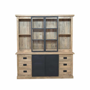 Vitrine Noa natur | 200 cm