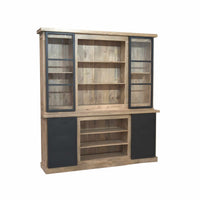 Starfurn Vitrinekast Noa naturel | 200 cm - Mooier Thuis