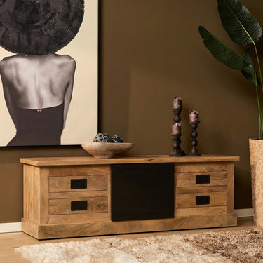 TV-meubel Noa naturel | 155 cm - Mooier Thuis