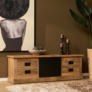 TV-meubel Noa naturel | 155 cm