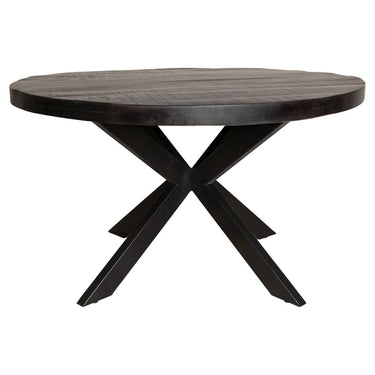 Ronde eettafel Denver | Zwart | Ø130 cm