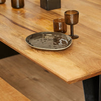 Mangohout eettafel Extense | Naturel | 240 cm - afbeelding 2