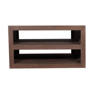 Salontafel Brussel walnoot | 80 x 80 cm