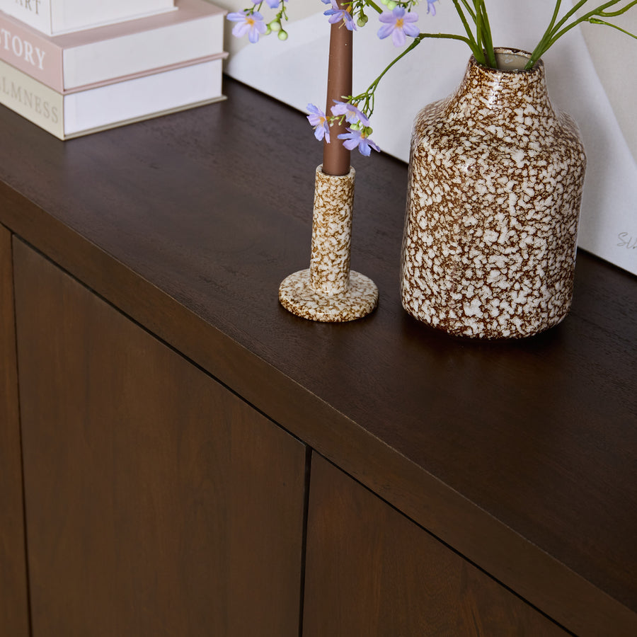 Dressoir Brussel bruin – Warme nerf in bruin
