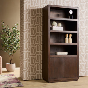 Boekenkast Brussel bruin | 90 cm