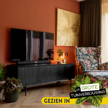 TV-meubel Madison zwart | 165 cm