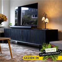 Starfurn TV-meubel Madison zwart | 210 cm - Mooier Thuis