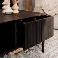 Starfurn Salontafel Madison Zwart | vierkant 80x80 cm - Mooier Thuis
