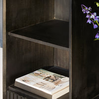 Starfurn Vakkenkast XL Madison zwart | 135 cm