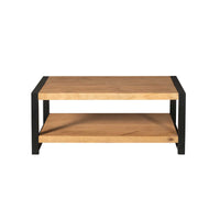 Starfurn Salontafel Boaz met onderblad | 110 cm - Mooier Thuis