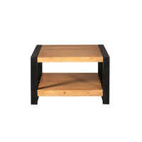 Starfurn Salontafel Boaz naturel | 80x80 cm - Mooier Thuis