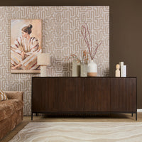 Dressoir Madison bruin | 210 cm - Mooier Thuis
