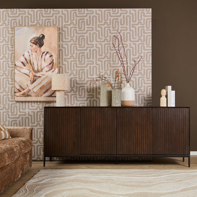 Dressoir Madison bruin | 210 cm