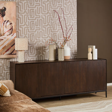 Dressoir Madison bruin | 210 cm