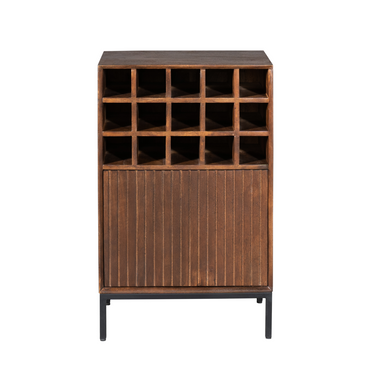 Wijnkast Madison bruin | 55 cm