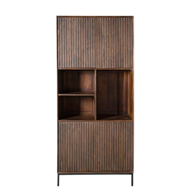 Vakkenkast Madison bruin | 90 cm