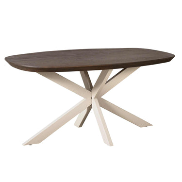 Dänischer ovaler Esstisch Madison | Braun | 160 cm
