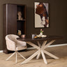 Deens ovale eettafel Madison | Bruin/zand - hout - Mooier Thuis (3)