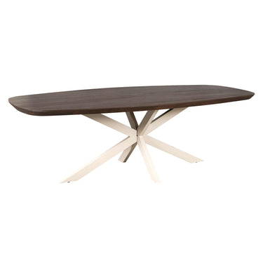 Dänischer ovaler Esstisch Madison | Braun | 240 cm
