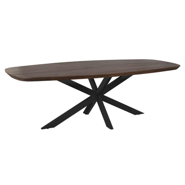 Dänischer ovaler Esstisch Madison | Braun | 200 cm