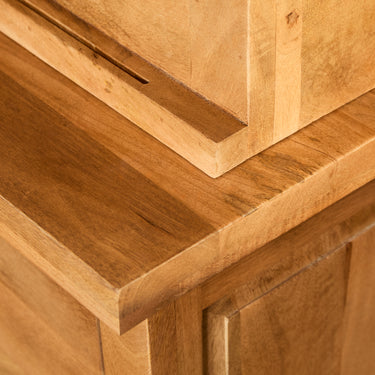 Vitrinekast Nashville naturel | 120 cm