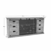 Starfurn Dressoir Lotte Naturel | 200 cm