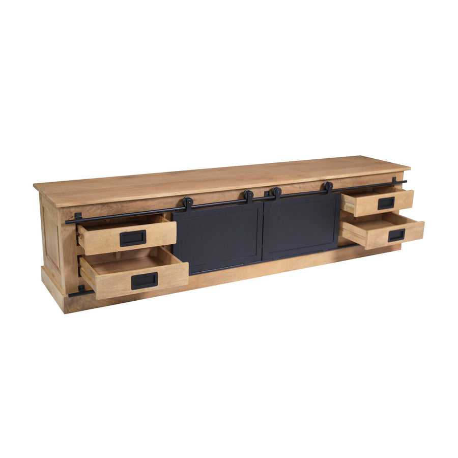 TV cabinet Fresno – Vier lades met verzonken greep