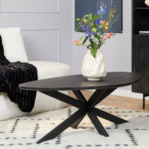 Salontafel New York zwart | 130x70 cm