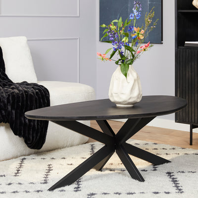 Salontafel New York zwart | 130x70 cm