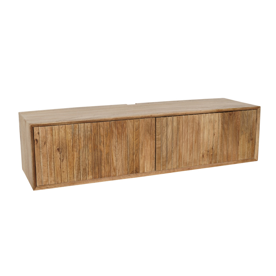 Floating TV unit Madison natural – Uitsparing voor snoeren