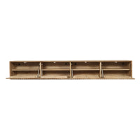 Starfurn Zwevend TV-meubel Madison naturel | 240 cm - Mooier Thuis