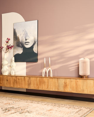 Zwevend TV-meubel Madison naturel | 280 cm