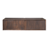Zwevend tv-meubel Madison | Bruin | 120 cm - afbeelding 2