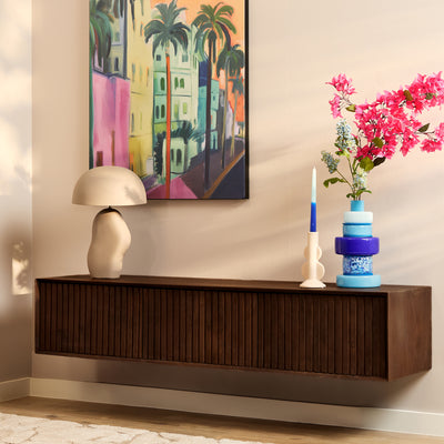 Schwebende TV-Bank Madison braun | 160 cm