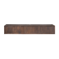 Zwevend TV-meubel Madison bruin | 160 cm - afbeelding 2