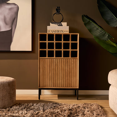 Wijnkast Madison naturel | 55 cm
