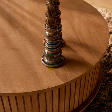 Salontafel Madison rond naturel | 80 cm
