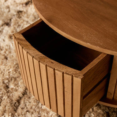 Salontafel Madison rond naturel | 80 cm