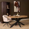 Deens ovale eettafel Madison | Naturel - naturel en bruin - Mooier Thuis (3)