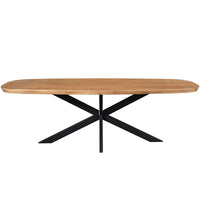 Deens ovale eettafel Madison | Naturel | 200 cm - Mooier Thuis