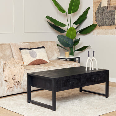 Couchtisch Boaz schwarz | 120 cm
