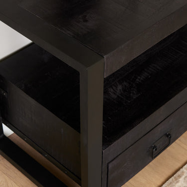 TV-Möbel Boaz schwarz | 100 cm